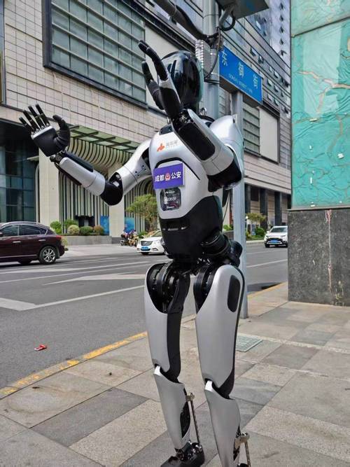 智能交警,翻译大师.成都街头出现的这些机器人是来干啥的?